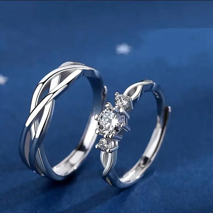 AR- 012 Silver Diamond Ring